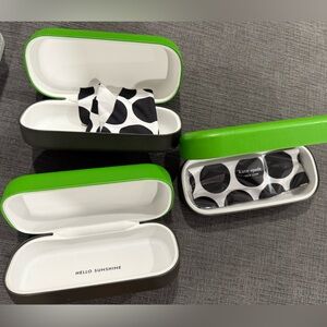 Kate Spade Lime Green Eyeglass Cases